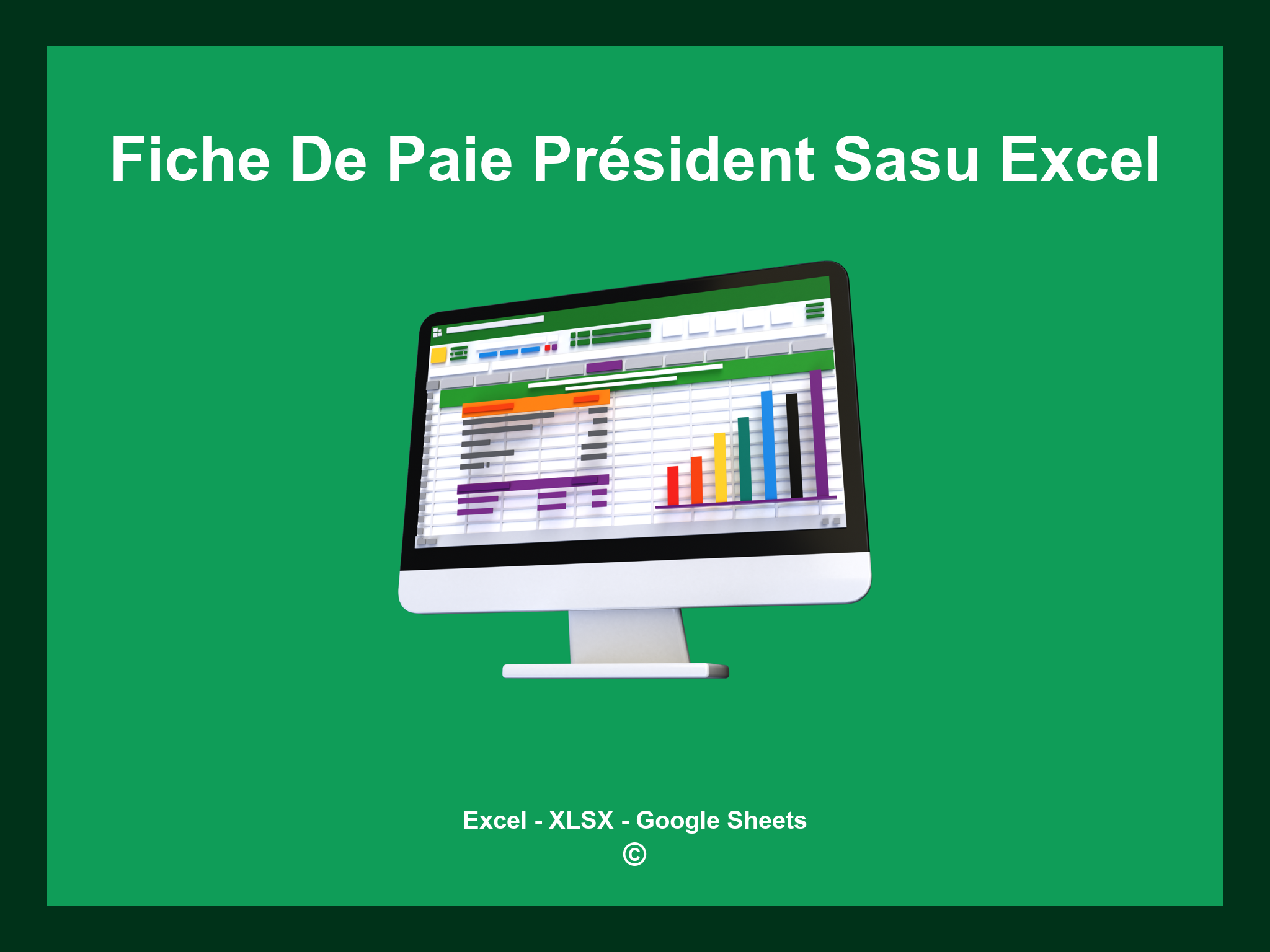 Fiche De Paie Président Sasu Excel