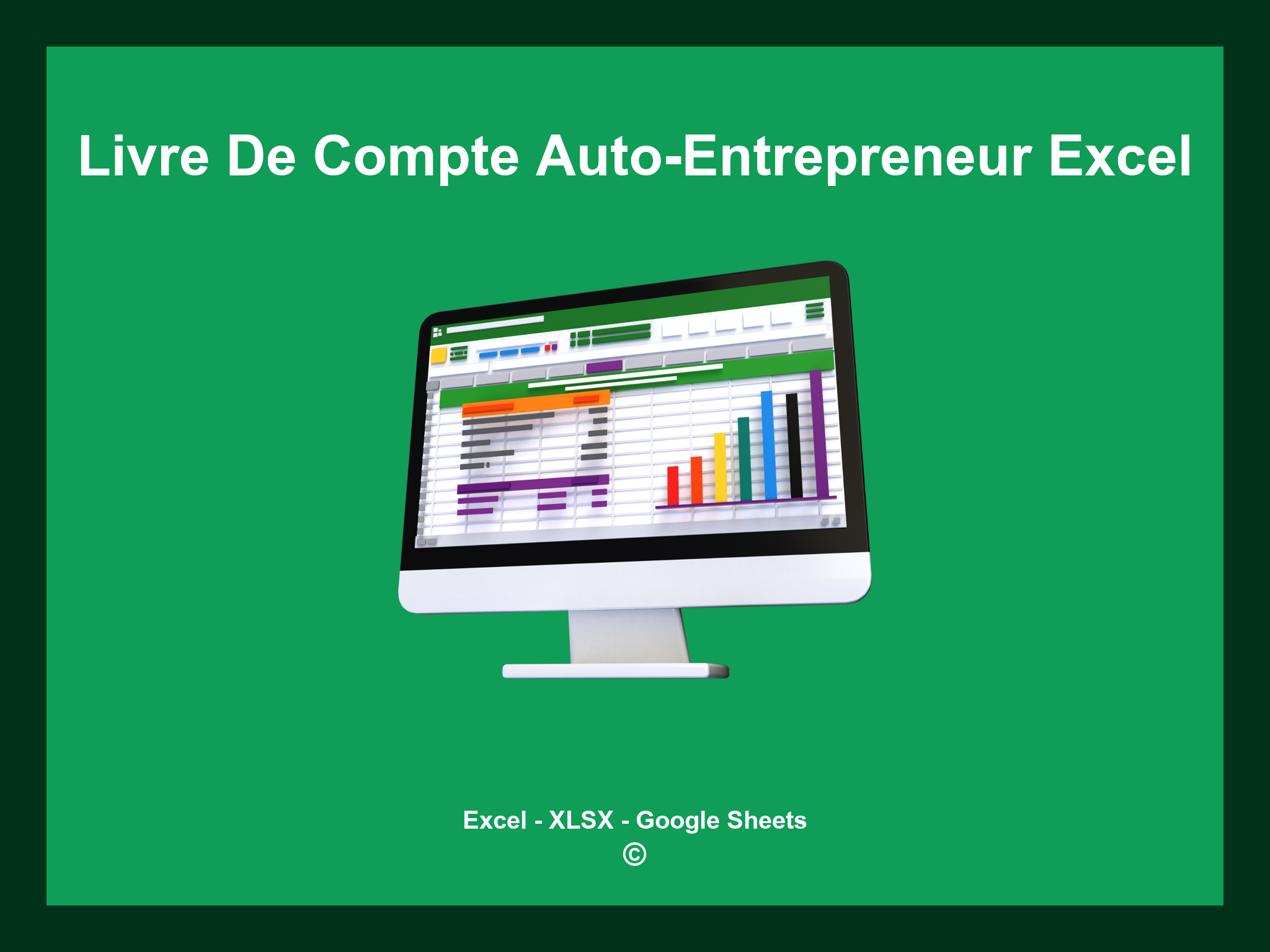 Livre De Compte Auto-Entrepreneur Excel