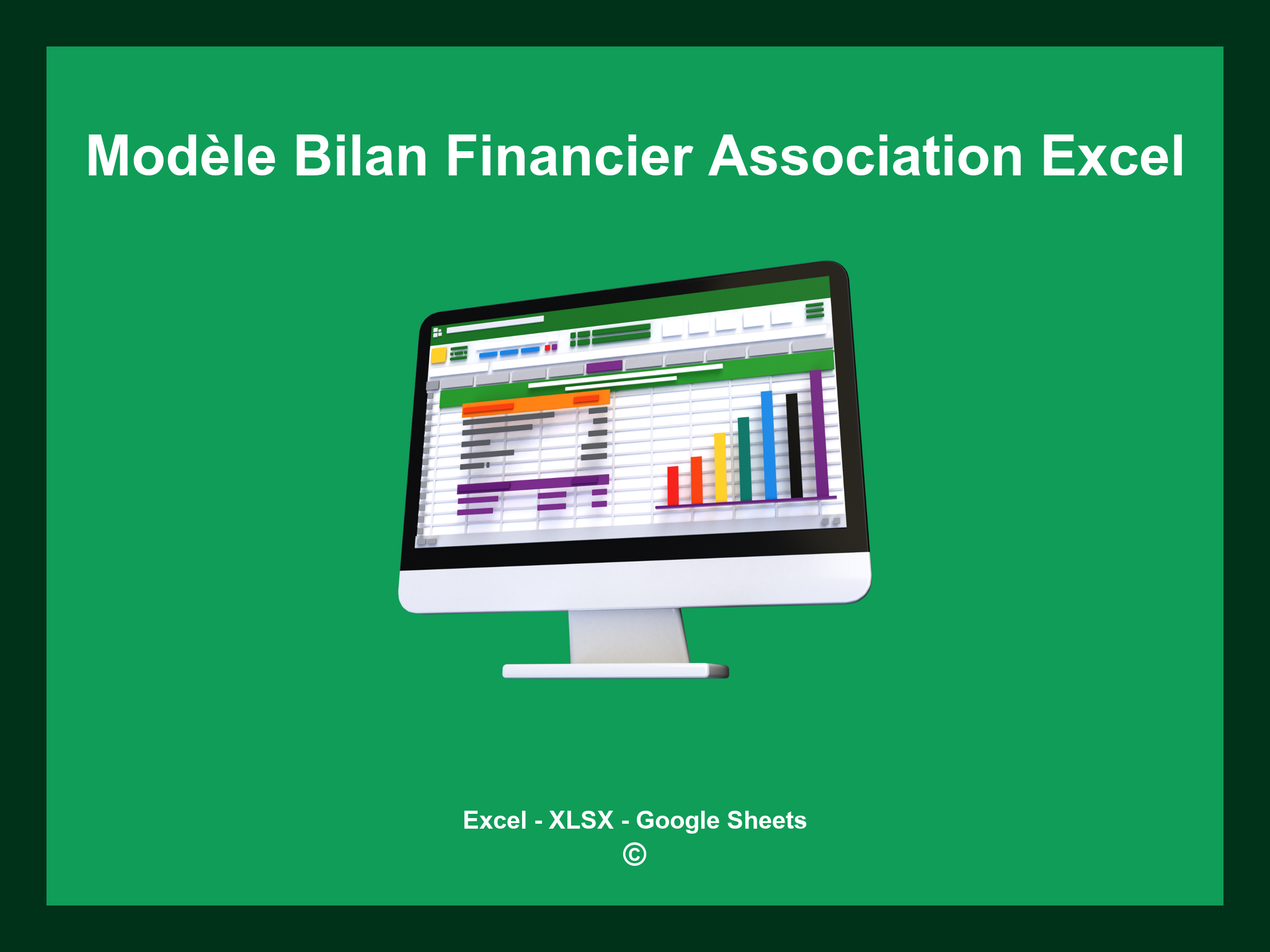 Modèle Bilan Financier Association Excel