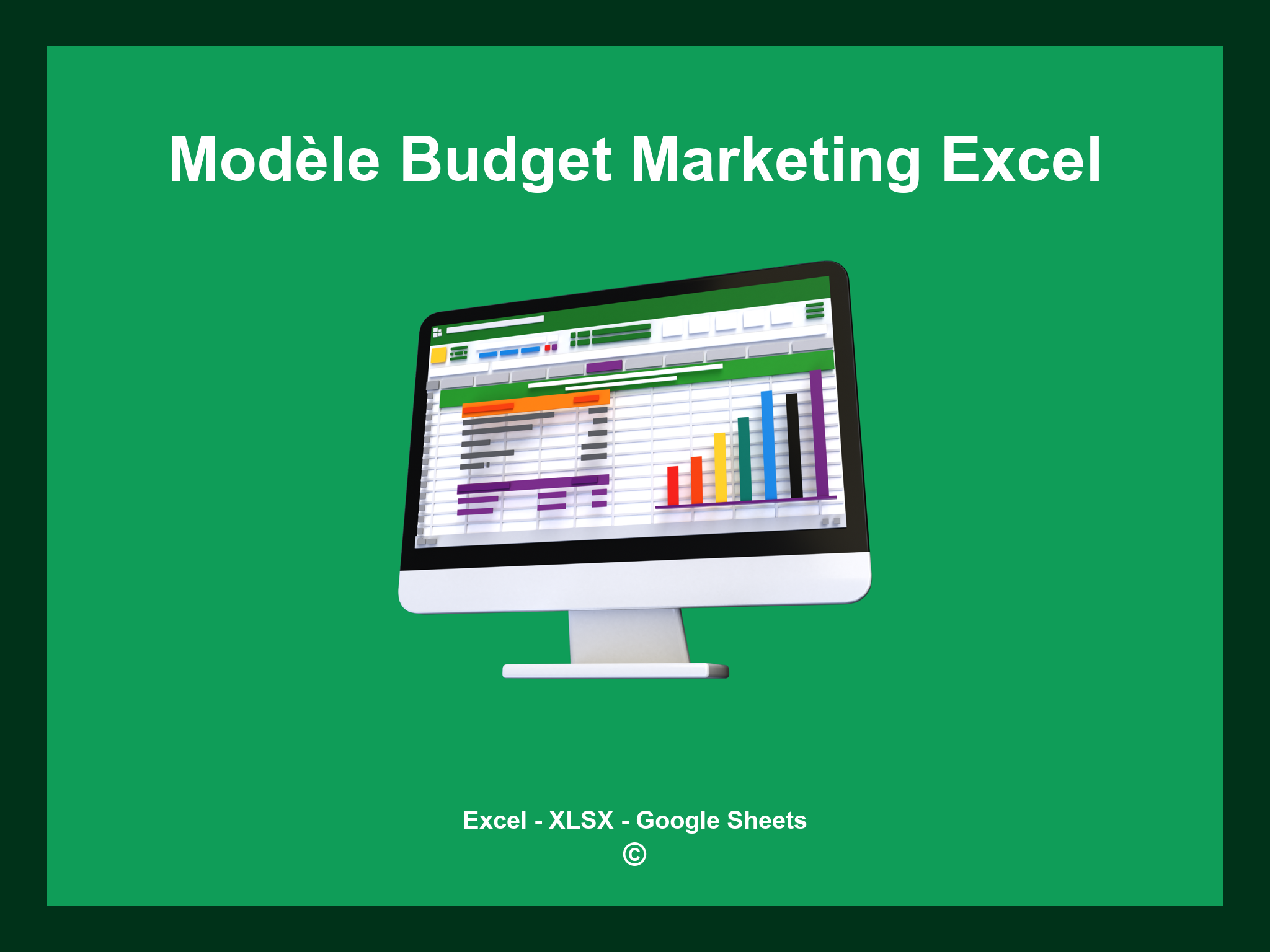 Modèle Budget Marketing Excel