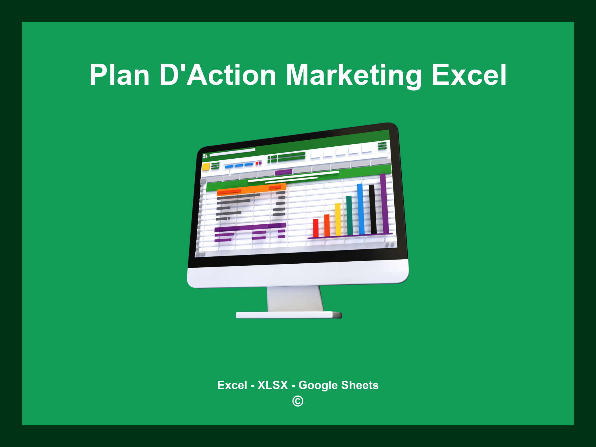 Plan D'Action Marketing Excel