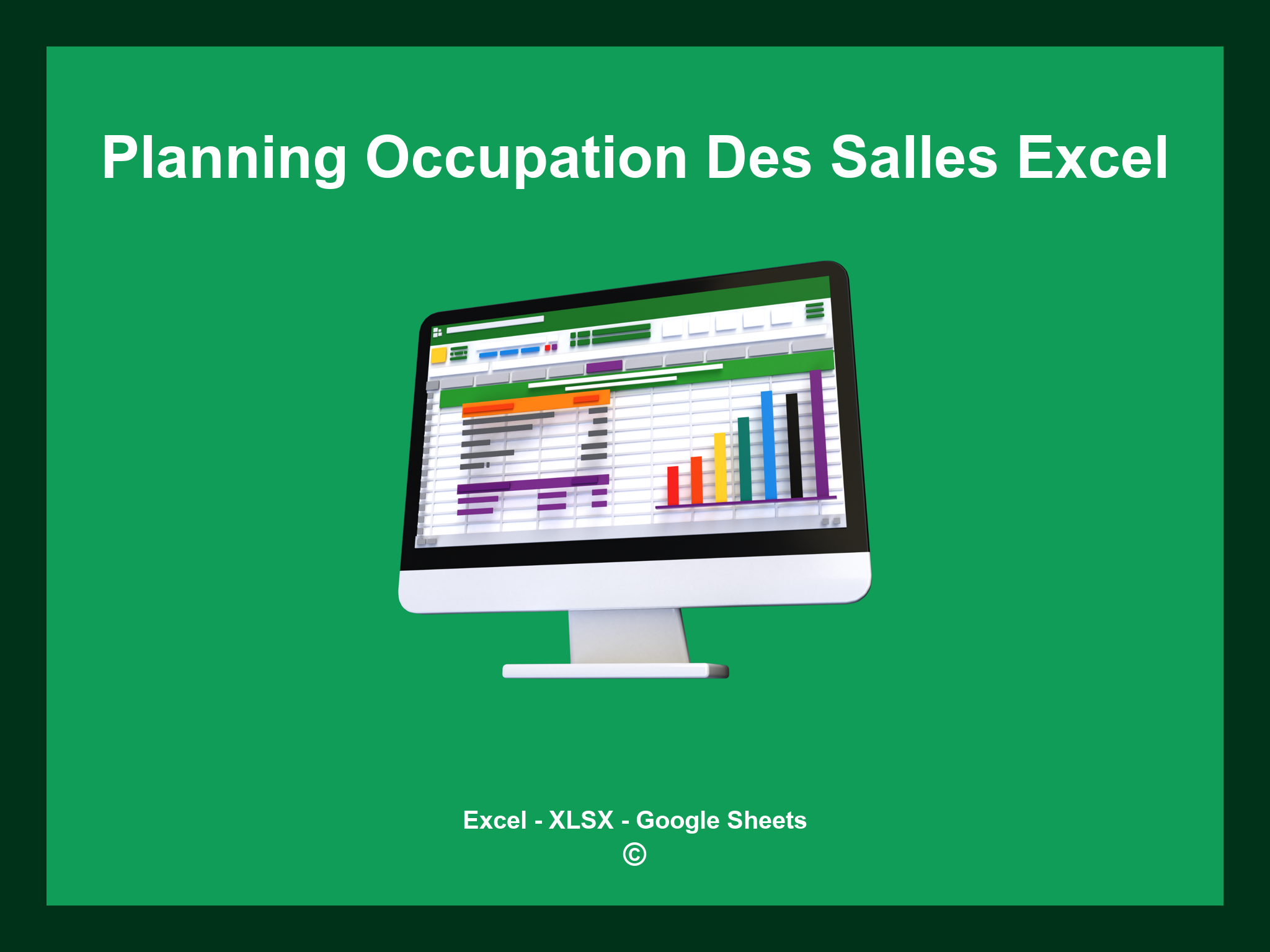 Planning Occupation Des Salles Excel